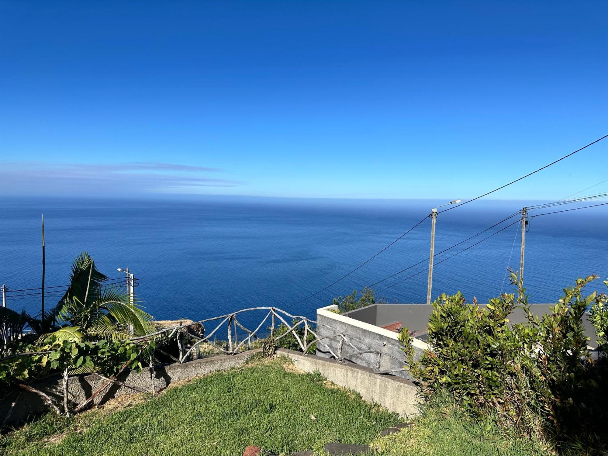 Cozy Sea View House Faja Da Ovelha Villa Калхета Екстериор снимка