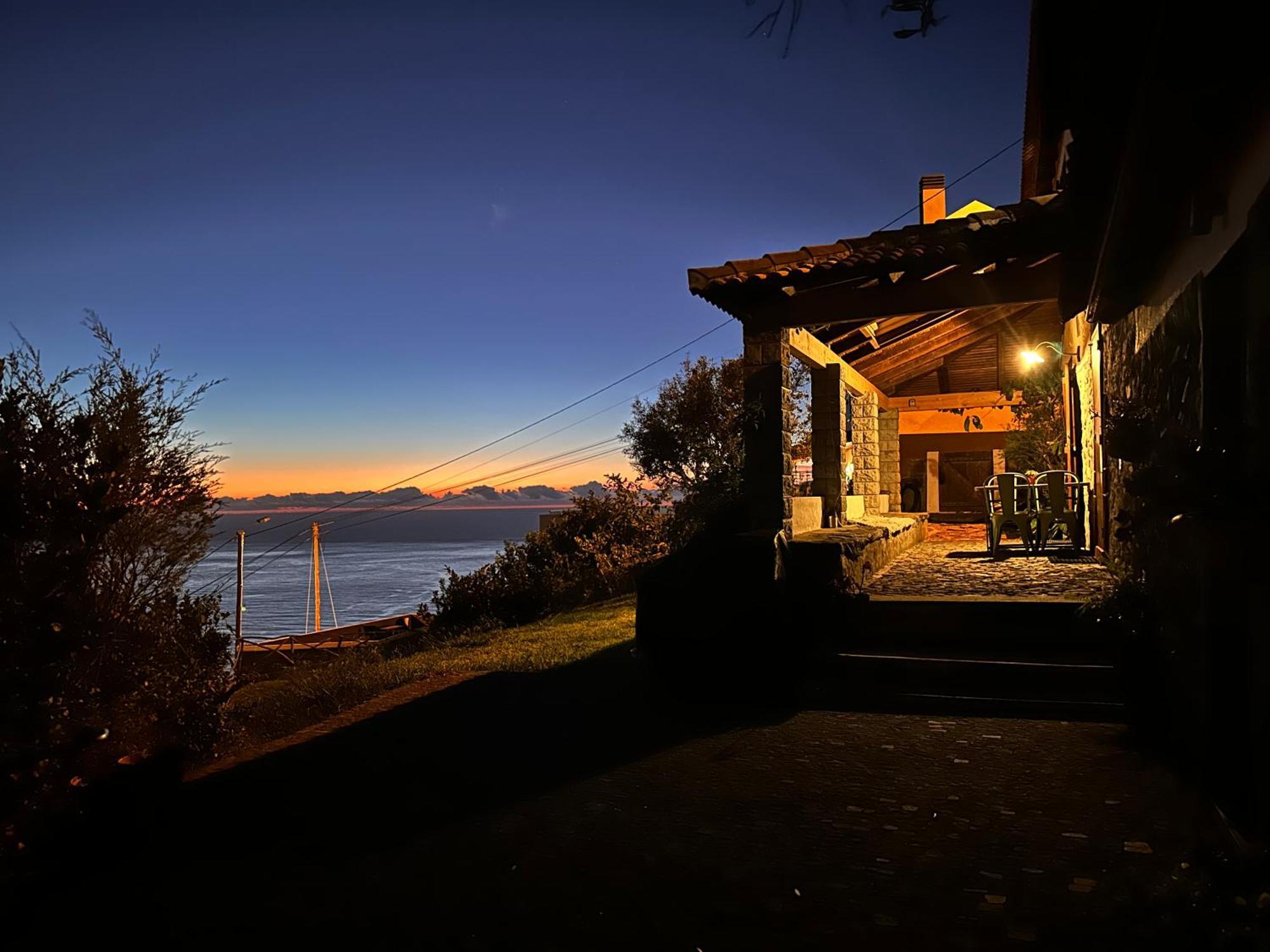 Cozy Sea View House Faja Da Ovelha Villa Калхета Екстериор снимка