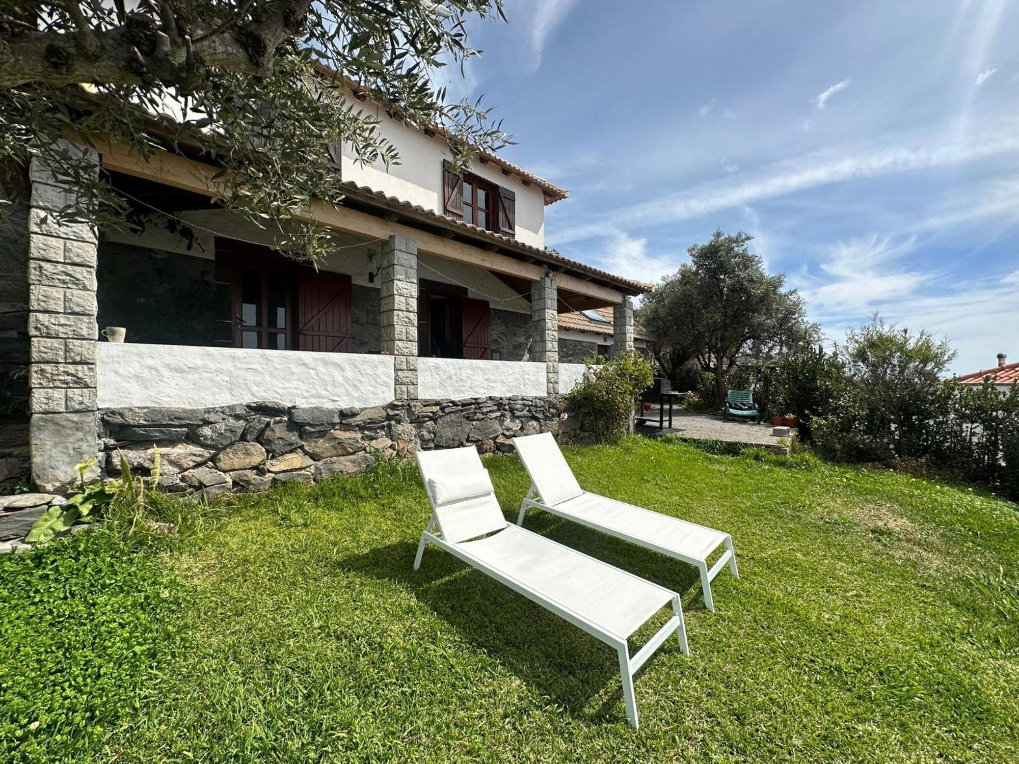 Cozy Sea View House Faja Da Ovelha Villa Калхета Екстериор снимка