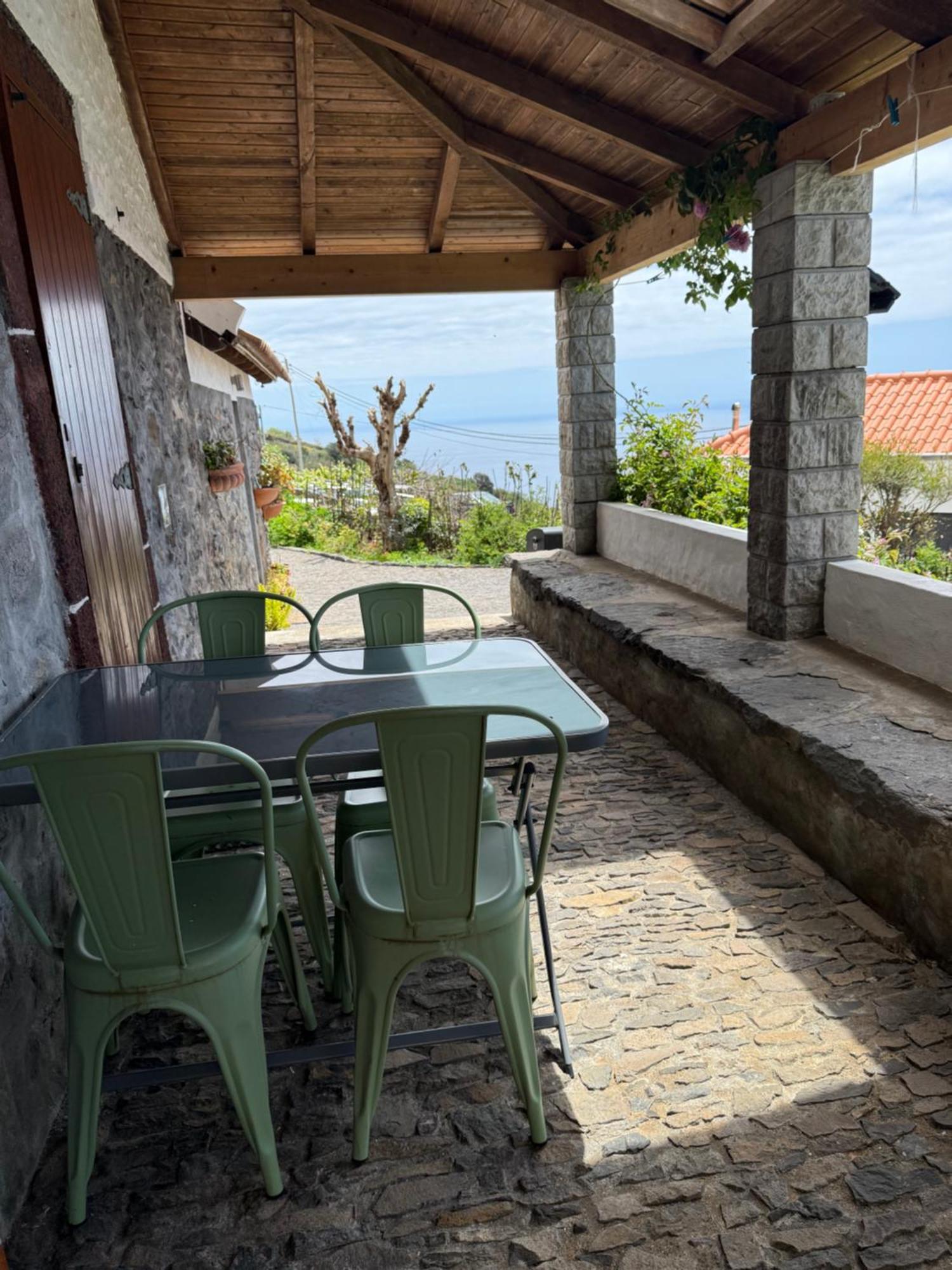 Cozy Sea View House Faja Da Ovelha Villa Калхета Екстериор снимка